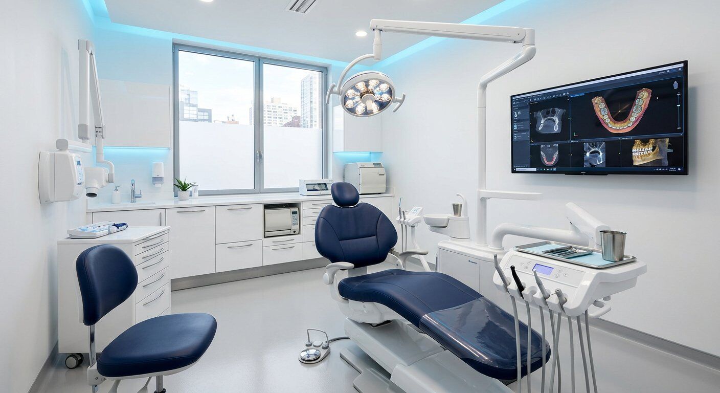 Modern dental operatory